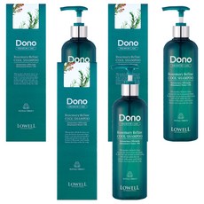 로웰 도노 리파인 쿨 샴푸, 500ml, 3개