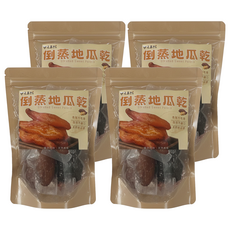 伊貝果然 倒蒸地瓜乾, 4個, 300g