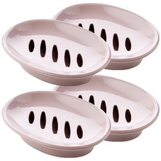 THE ZAKKA 多用途肥皂架, 粉紅色, 4個