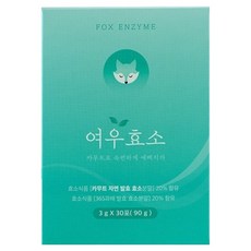 茶食植物發酵狐酶, 3g x 30 小袋, 1個