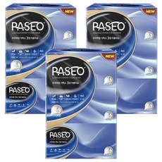 PASEO 頂級豪華天然紙漿3層面紙, 150張, 9個
