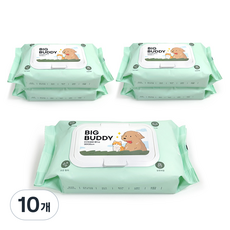 PETCARE 반려동물 빅버디 물티슈 캡형, 20개입, 10개