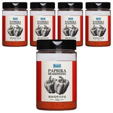 애드쿡 파프리카 시즈닝, 120g, 5개