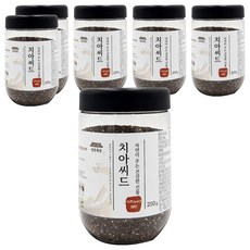 건강곡간 치아씨드 통, 250g, 6개