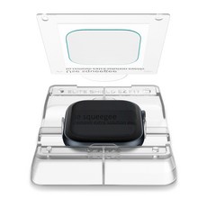 슈피겐 애플워치 엘리트 쉴드 이지핏 보호필름 2p, 투명, 1세트