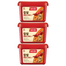 CJ Haechandle 好餐得 糯米太陽椒辣椒醬, 500g, 3個