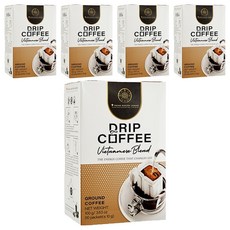 쭝웬레전드 드립커피 베트남이즈 블렌드, 10g, 10개입, 5개