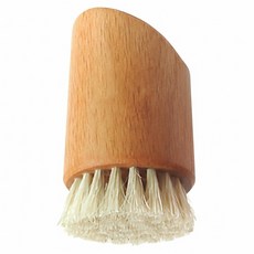 fA brushes 德國製馬毛溫和臉部毛孔清潔刷, 1個, 木紋色
