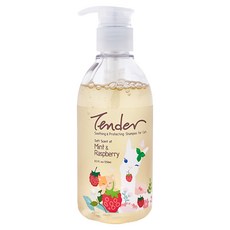 Tender 天生溫柔 寵物安撫沐浴乳，薄荷 & 覆盆莓，貓咪專用, 250ml, 1瓶