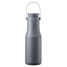 都會不鏽鋼保溫瓶, 灰色, 470ml, 1個