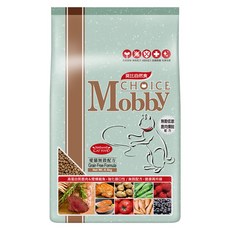 Mobby 莫比 全齡貓 愛貓無穀配方 乾飼料, 鹿肉 + 鮭魚, 6.5kg, 1袋