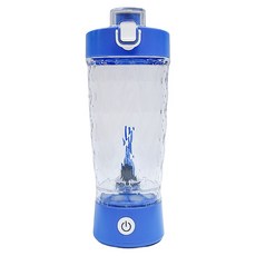 TAILI 太力 炫彩Tritan電動運動蛋白粉咖啡攪拌杯 藍色 650ml, ZH90