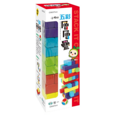 世一 小種籽 五彩層層疊 40PCS 3歲以上, 五彩, 1盒