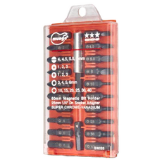 PANRICO 百利世 22件式專業起子頭組 含60mm磁性起子頭套筒轉接器, 1組