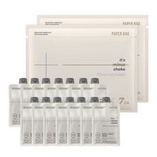 PAPER BAG 蛋白奶昔粉隨身包 黑豆口味, 7包, 2袋