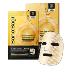 BANOBAGI 佰諾佰琪 黃金蜂膠護理面膜 30g, 5入, 1個