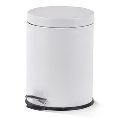 Changsin Living 昌信生活 FRANCO Select 靜音圓形腳踏垃圾桶 5L, 白色