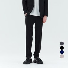 Mind Bridge 男款Coolmax鬆緊帶錐形休閒西裝褲 MAPT31A1