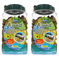 A star Aged 雙刷高齡犬用潔牙骨, 替高齡犬專門打造 適中的柔韌質地 360度旋轉設計, 1.1kg, 2桶