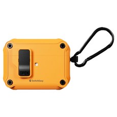 SwitchEasy 魚骨牌 Rugged Shield 耳機保護殼 Airpods Pro 1/2 適用, 黃色, 1個, 單一商品