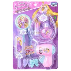 MARUKA 長髮公主吹風機 塑膠玩具組 3歲以上, 多色, 1組