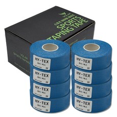 VOLAR 하이텍스 스포츠 테이핑 테이프 블루, 8개