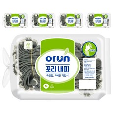 orUn Poli 內襯手套 M, 灰色, 50個