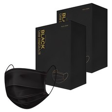 프로월드컵 PWX 덴탈마스크 대형, 200개입, 2개, 블랙