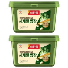 사계절 쌈장, 3kg, 2개