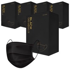 프로월드컵 PWX 덴탈마스크 대형, 200개입, 5개, 블랙