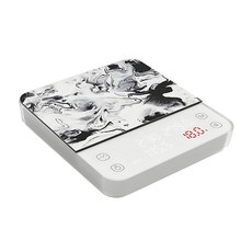 matrix M1 PRO 小智 義式手沖LED觸控雙顯咖啡電子秤, 1個, 白色