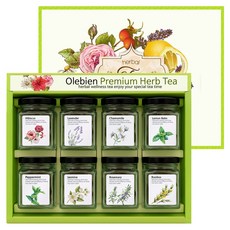 Olebien 花草茶禮盒, 1套, 8種茶包
