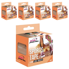 Power Max 給力貼 運動貼布, 多功能防護膠帶 透氣舒適 潮流設計, 5個