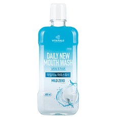 비타할로 데일리뉴 마우스워시 마일드 제로, 800ml, 1개