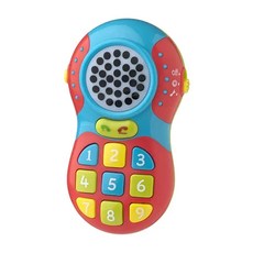 playgro 培高 9+ 種有趣聲音和旋律 音樂燈光角色扮演樂趣 1-3歲+, 繽紛寶寶手機, 1個
