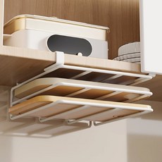 Pureuminggeul 雙層砧板置物架, 白色, 1個