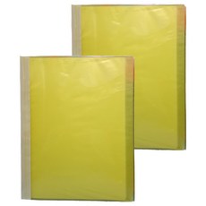 Seeder 新德牌 40入柔彩資料夾_黃, 黃色, 2入