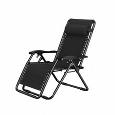 STYLE 格調 無段式高承重透氣休閒躺椅 圓管, 特斯林網布, 底部防滑, LE-006, 1個