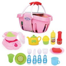 Pretend&Play 孩童廚房用品玩具組 15件組, 混色