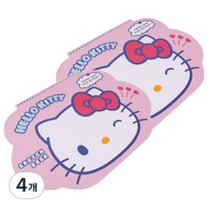산리오 캐릭터즈 모양 스케치북 헬로키티, 33 x 23 cm, 15매, 4개