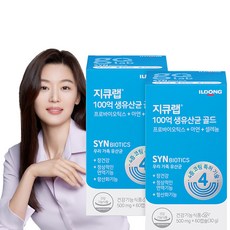 gQ Lab 100億活性乳酸菌膠囊Gold, 60顆, 2罐