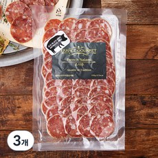 프랑스구르메 무항생제 소시송 슬라이스 소시지, 100g, 3개
