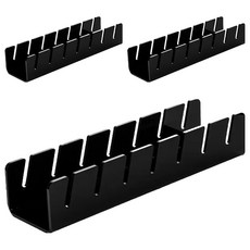 Joinmade Blackmade 壓克力帽子整理收納架, 3個, 黑色