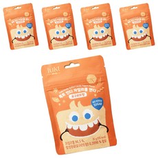 LUKT Kindi 幼兒木糖醇糖果, 35g, 優格口味, 5個