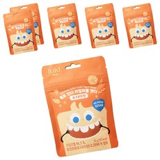 LUKT Kindi 幼兒木糖醇糖果, 35g, 優格口味, 6個