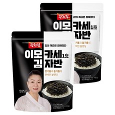 광천김 이모카세 1호 김자반, 50g, 2개