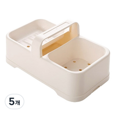 THE ZAKKA 手把型雙層肥皂架, Y217LBBO094, 5個