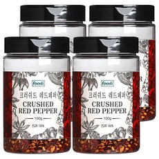 foodi 크러쉬드 레드페퍼, 100g, 4개