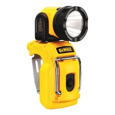 美國 得偉 10.8V鋰電超強光工作燈 130流明 180度調整角度, 黃色 + 黑色, 1個