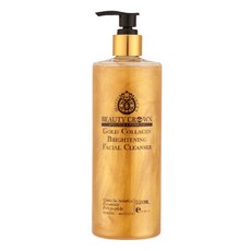 AUS LIFE 澳思萊 黃金胜肽膠原亮白潔膚露 溫和潔淨 亮白保濕 深層清潔毛孔, 520ml, 1瓶